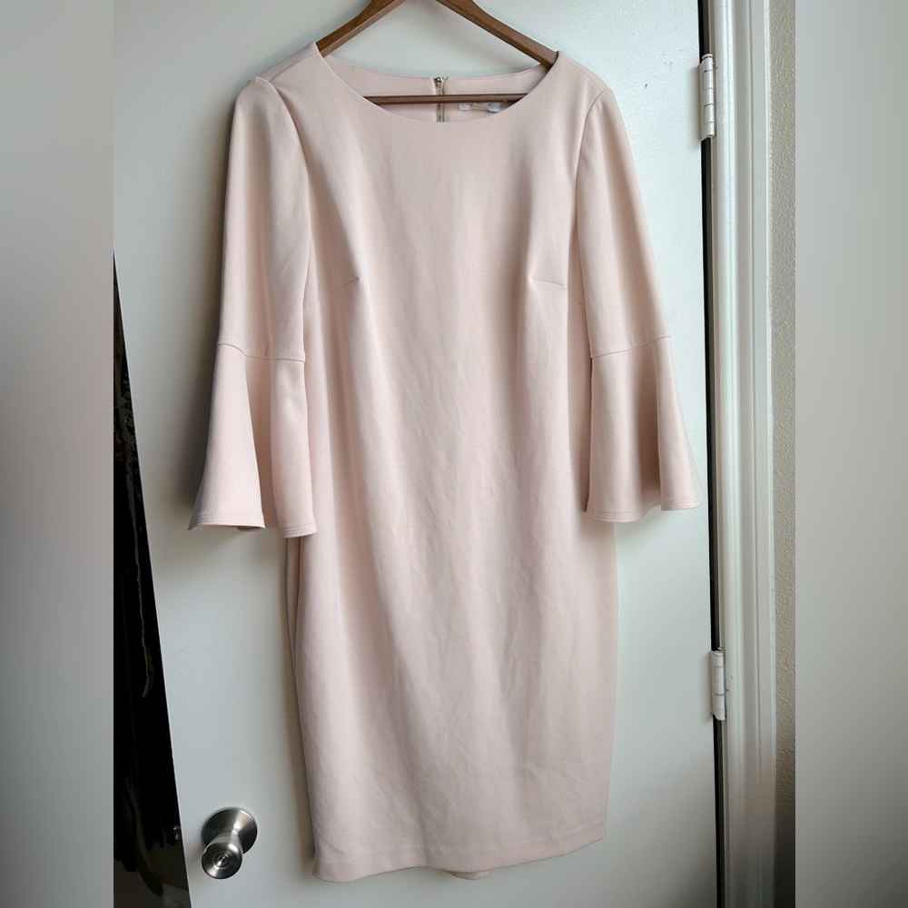 Calvin Klein Bell Sleeve Dress